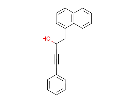 Molecular Structure of 874338-50-8 (1-Naphthaleneethanol, a-(phenylethynyl)-)