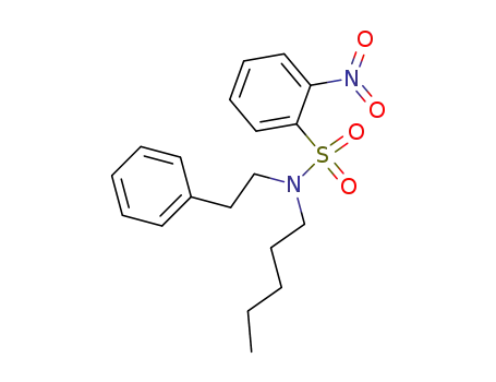 Benzenesulfonamide, 2-nitro-N-pentyl-N-(2-phenylethyl)-