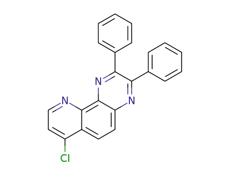 7-chloro-2,3-diphenyl-pyrido[2,3-f]quinoxaline