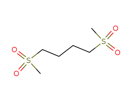 Molecular Structure of 7040-87-1 (1,4-bis(methylsulfonyl)butane)
