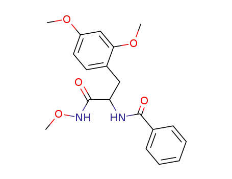 (+/-)-N-[2-(2,4-dimethoxyphenyl)-1-methoxycarbamoylethyl]benzamide