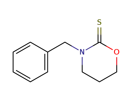 Molecular Structure of 700840-90-0 (3-benzyltetrahydro-1,3-oxazine-2-thione)