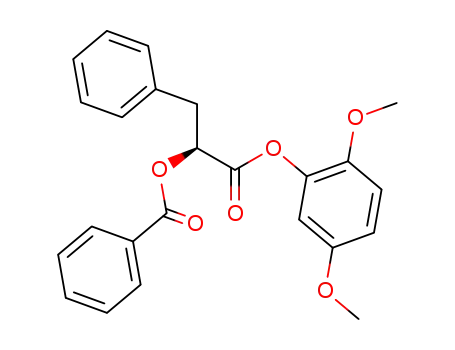 benzoic acid (1S)-(2,5-dimethoxyphenoxycarbonyl)-2-phenylethyl ester