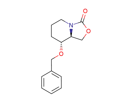 (8R,8aS)-8-benzyloxyhexahydrooxazolo[3,4-a]pyridin-3-one
