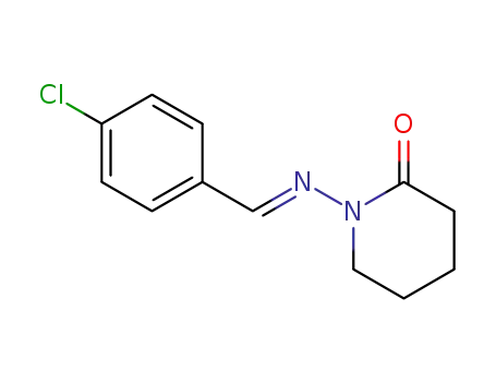1-(4-chloro-benzylidenamino)-piperidin-2-one
