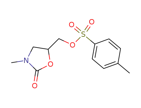 (3-methyl-2-oxooxazolidin-5-yl)methyl 4-methylbenzenesulfonate
