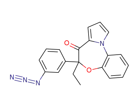 5-(3-azido-phenyl)-5-ethyl-6-oxa-10b-aza-benzo[<i>e</i>]azulen-4-one