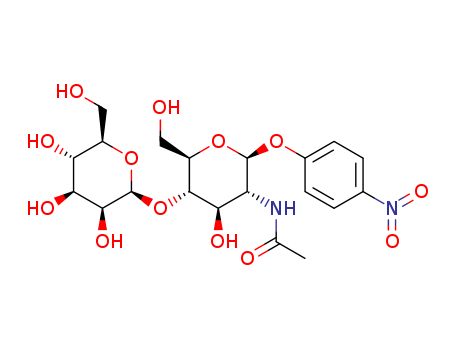 p-Nitrophenyl 2-Acetamido-2-deoxy-4-O-(b-D-galactopyranosyl)-a-D-glucopyranoside