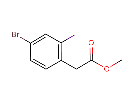 methyl (4-bromo-2-iodophenyl)acetate