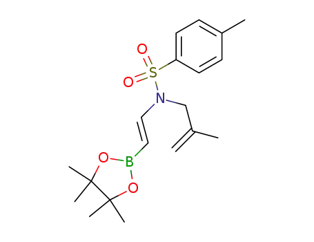 4-methyl-N-(2-methylallyl)-N-[(E)-3-(4,4,5,5-tetramethyl[1,3,2]dioxaborolan-2-yl)-vinyl]-4-benzenesulfonamide