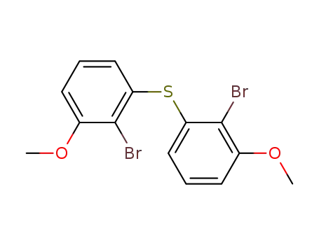 bis(2-bromo-3-methoxyphenyl) sulfide