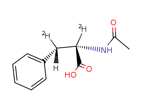(2<i>S</i>,3<i>S</i>)-2-acetylamino-2,3-dideuterio-3-phenyl-propionic acid