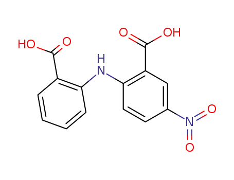 Benzoic acid, 2-[(2-carboxyphenyl)amino]-5-nitro-