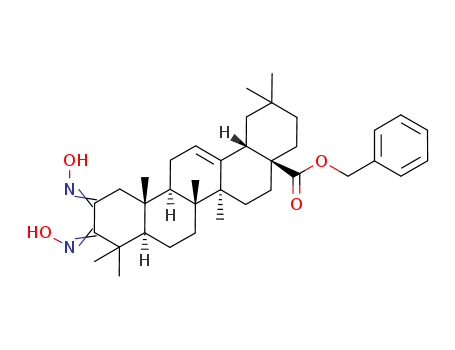 Olean-12-en-28-oicacid, 2,3-bis(hydroxyimino)-, phenylmethyl ester