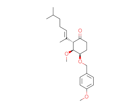 (2S,3S,4R)-3-methoxy-4-p-methoxybenzyloxy-2-[(E)-1,5-dimethylhex-1-enyl]cyclohexanone