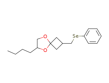 6-butyl-2-phenylselanylmethyl-5,8-dioxa-spiro[3.4]octane