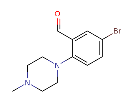 5-BROMO-2-(4-METHYLPIPERAZIN-1-YL)-BENZALDEHYDE