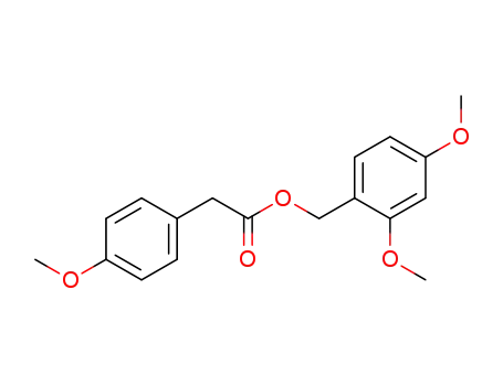 Molecular Structure of 258875-95-5 (2,4-dimethoxybenzyl 4-methoxyphenylacetate)