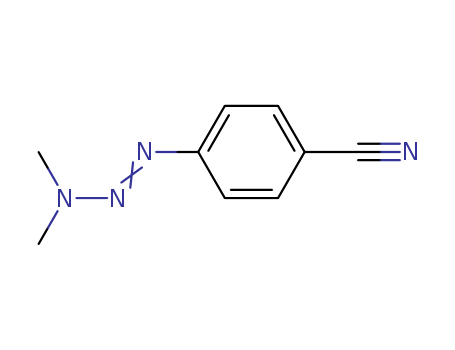 Benzonitrile,4-(3,3-dimethyl-1-triazen-1-yl)- cas  23456-95-3