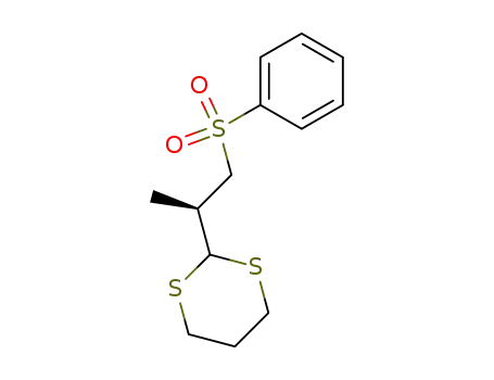 (2S)-2-(2-benzenesulfonyl-1-methyl)ethyl-1,3-dithiane