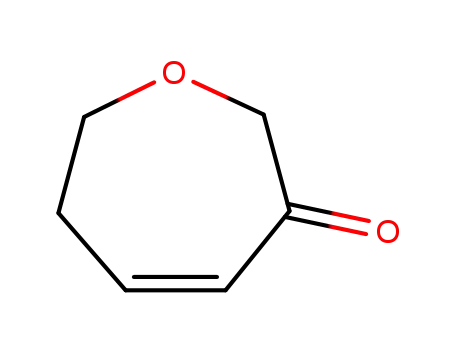 Molecular Structure of 497063-30-6 (3(2H)-Oxepinone,6,7-dihydro-(9CI))