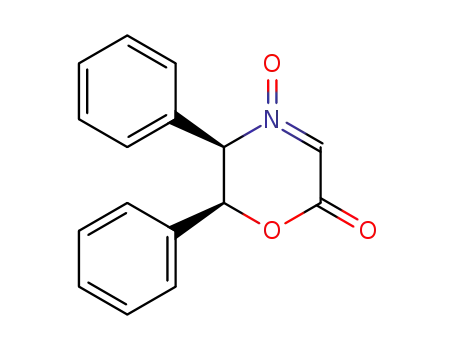 Molecular Structure of 540744-05-6 ((5R,6S)-4-Oxy-5,6-diphenyl-5,6-dihydro-[1,4]oxazin-2-one)