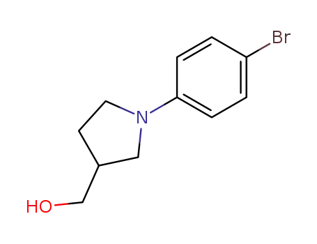 (1-(4-Bromophenyl)pyrrolidin-3-yl)methanol