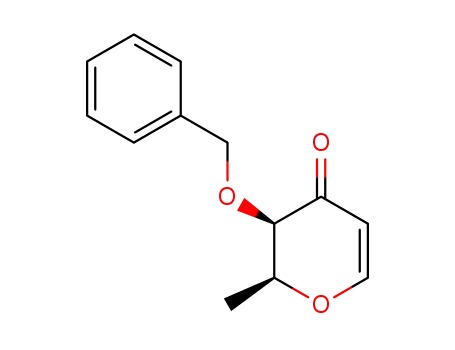 (+)-(2S,3R)-3-(Benzyloxy)-2-methyl-2,3-dihydro-4H-pyran-4-one