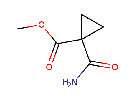 Cyclopropanecarboxylic acid, 1-(aminocarbonyl)-, methyl ester