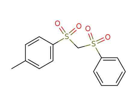 Benzene, 1-methyl-4-[[(phenylsulfonyl)methyl]sulfonyl]-