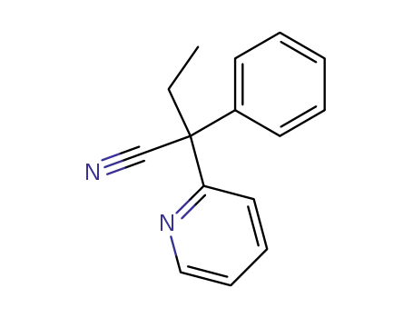 2-Phenyl-2-(pyridin-2-yl)butanenitrile