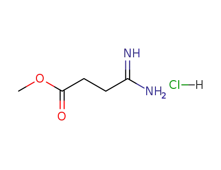 Molecular Structure of 10567-33-6 (Butanoic acid, 4-amino-4-imino-, methyl ester, monohydrochloride)