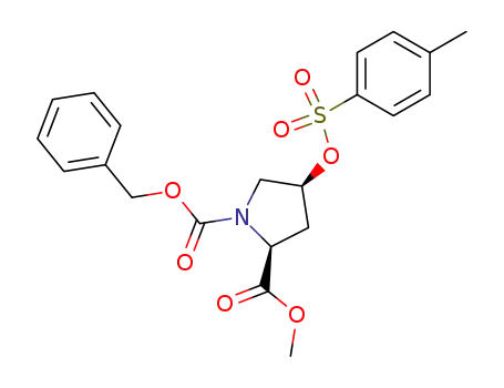 (2S,4S)-N-1-(benzyloxycarbonyl)-4-(p-toluenesulfonyloxy)proline methyl ester