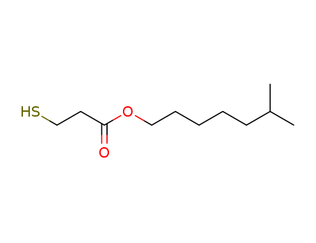 Propanoic acid,3-mercapto-, 6-methylheptyl ester