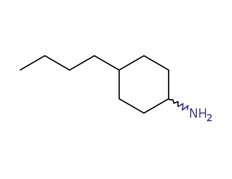 Molecular Structure of 37942-69-1 (4-n-Butylcyclohexylamine)