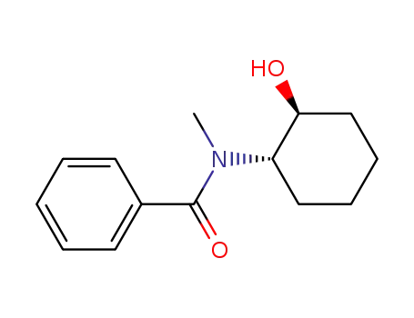 Molecular Structure of 112708-86-8 (Benzamide, N-[(1S,2S)-2-hydroxycyclohexyl]-N-methyl-)
