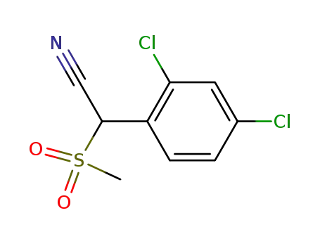 Benzeneacetonitrile, 2,4-dichloro-a-(methylsulfonyl)-