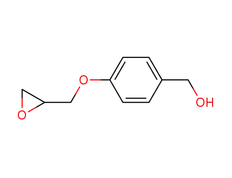 Molecular Structure of 4204-78-8 (p-(2,3-Epoxypropoxy)benzyl Alcohol)