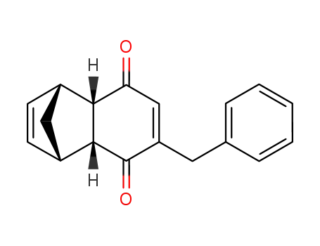 rel-(1S,4R,4aS,8aR)-6-benzyl-1,4,4a,8a-tetrahydro-1,4-methanonaphthalene-5,8-dione