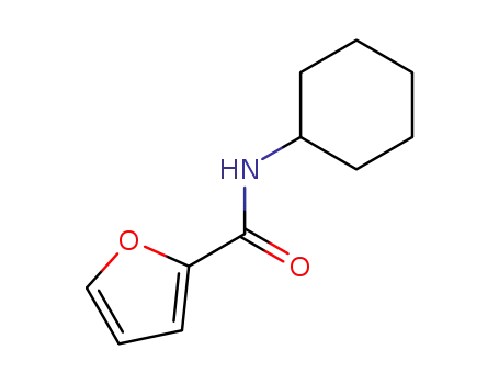 Molecular Structure of 10354-47-9 (N-cyclohexylfuran-2-carboxamide)