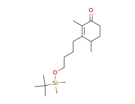 3-[4-(tert-butyldimethylsilyloxy)butyl]-2,4-dimethylcyclohex-2-enone