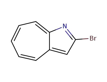 Molecular Structure of 855396-53-1 (Cyclohepta[b]pyrrole, 2-bromo-)