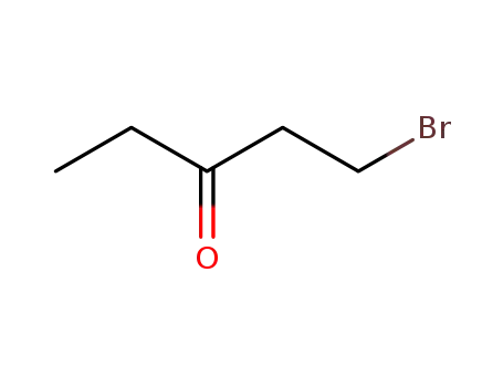 Molecular Structure of 42754-13-2 (3-Pentanone, 1-bromo-)