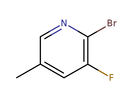 Pyridine,2-bromo-3-fluoro-5-methyl-