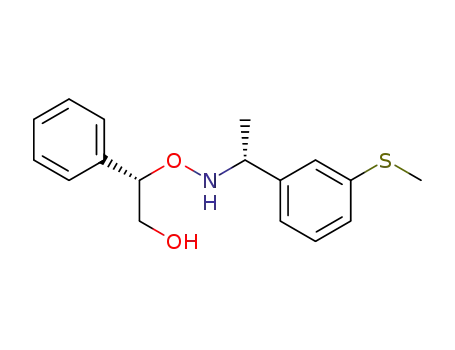 (2S)-2-[({(1R)-1-[3-(methylsulfanyl)phenyl]ethyl}amino)oxy]-2-phenylethanol