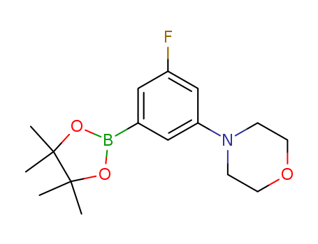 4-(3-fluoro-5-(4,4,5,5-tetraMethyl-1,3,2-dioxaborolan-2-yl)phenyl)Morpholine