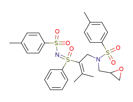 C<sub>28</sub>H<sub>32</sub>N<sub>2</sub>O<sub>6</sub>S<sub>3</sub>