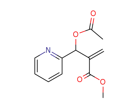 methyl 2-[acetoxy(pyridin-2-yl)methyl]acrylate