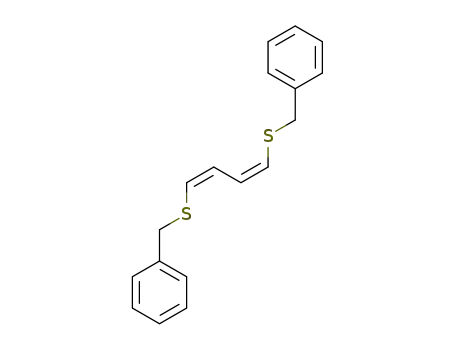 Molecular Structure of 4816-68-6 (Benzene, 1,1'-[(1Z,3Z)-1,3-butadiene-1,4-diylbis(thiomethylene)]bis-)