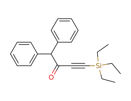 3-Butyn-2-one, 1,1-diphenyl-4-(triethylsilyl)-